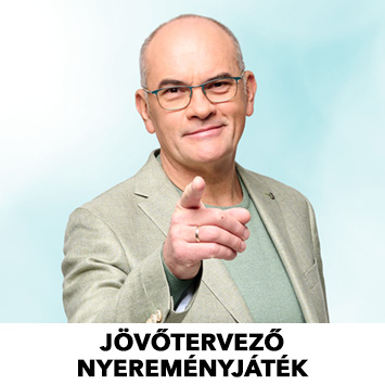 A képen Gundel Takács Gábor látható ahogyan önre mutat