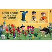 A képen a Mirr-Murr bélyeg látható.