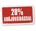 20% adójóváírással