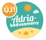 Új! Adriakedvezmény