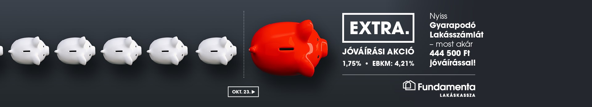 Fundamenta EXTRA jóváírási akció