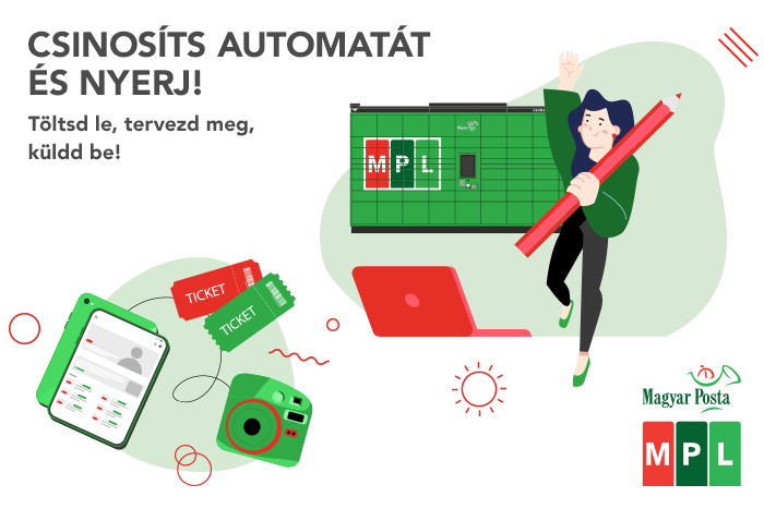 Csinosíts automatát és nyerj! - Töltsd le, tervezd meg, küldd be!