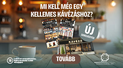 Mi kell még egy kellemes kávézáshoz? Új sorsjegyek